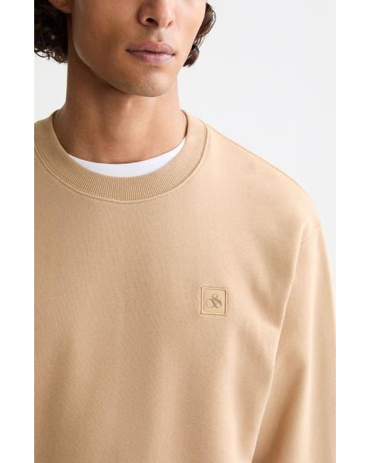 Scotch & Soda Natural Seasonal Core Crewneck Sweatshirt for men