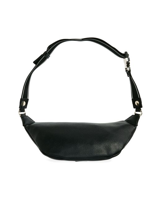 Love Moschino Black Borsa Nero Faux Leather Belt Bag