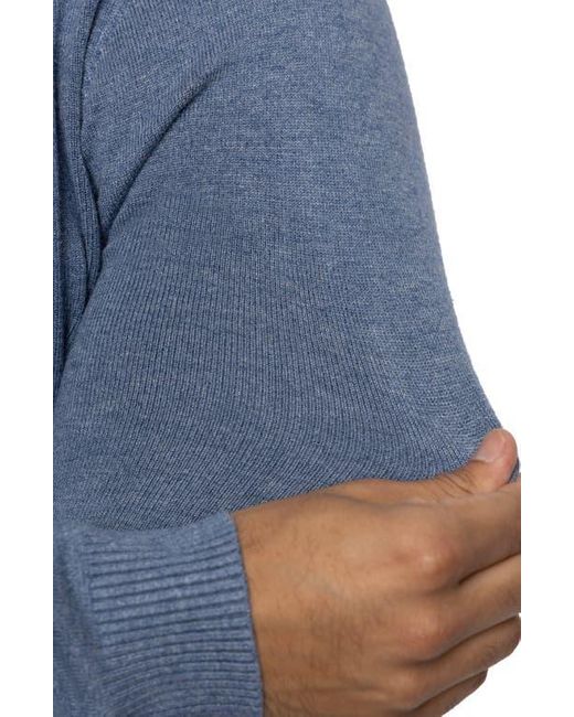 Xray Jeans Blue Turtleneck Pullover Sweater for men