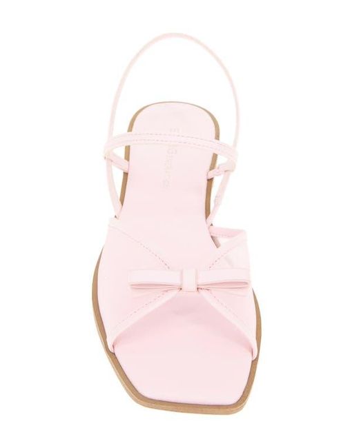 BCBGeneration Pink Lacey Slingback Sandal