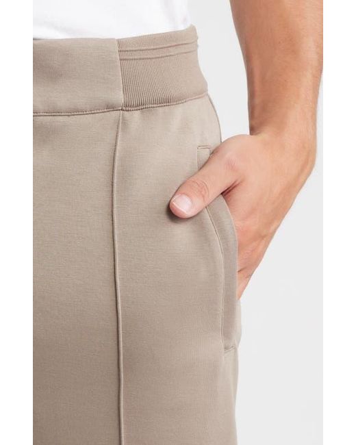 Bugatchi Gray Soft Touch Pintuck Knit Pants for men