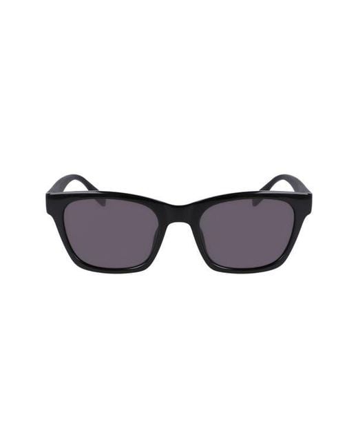Converse Blue 53Mm Rectangular Sunglasses
