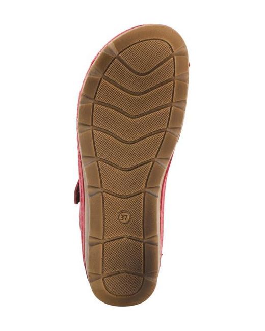 Flexus by Spring Step Red Strappy Sandal