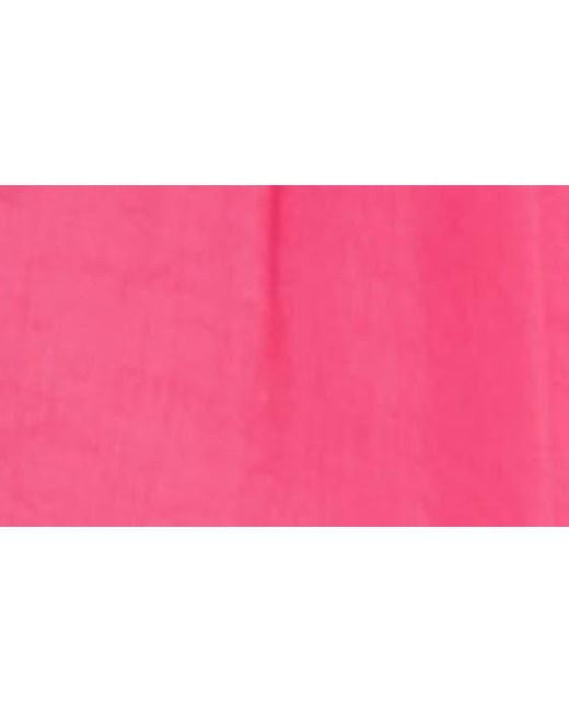 Blu Pepper Pink Flutter Sleeve Smocked Tiered Midi Dress