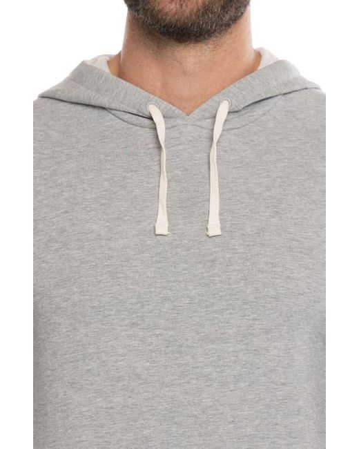 Travis Mathew Gray Cloud Hoodie for men