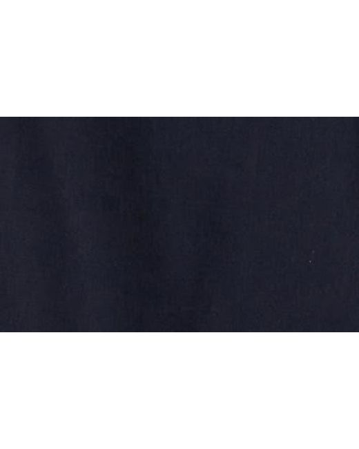 14th & Union Blue Solid Linen Blend Button-Up Shirt for men