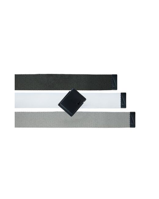 Nike Black Assorted 3-Pack Webbed Belts for men