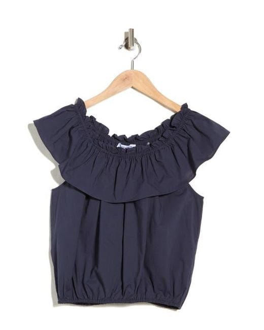 Ramy Brook Blue Malaya Top