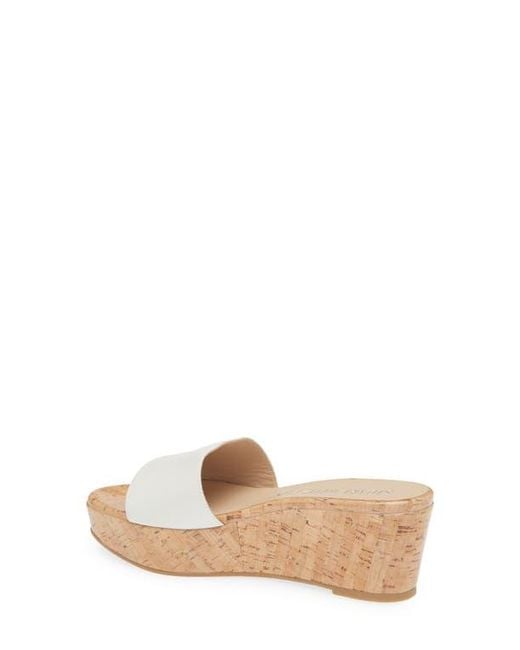 Stuart Weitzman Multicolor Summer Wedge Sandal