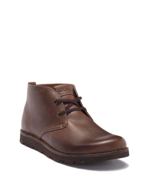 Birkenstock Brown Harris Leather Chukka Boot - Discontinued for men