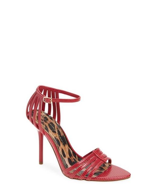 Jessica Simpson Red Nuvire Pointed Toe Sandal