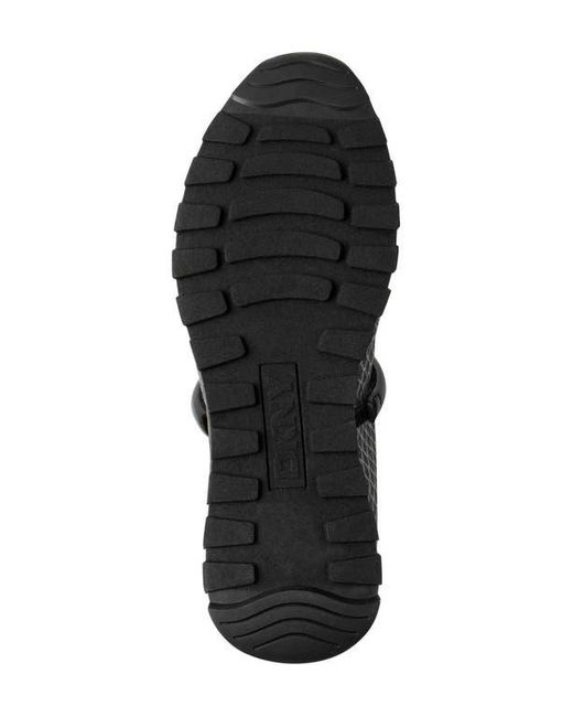 DKNY Black Mary Jane Mesh Sneaker