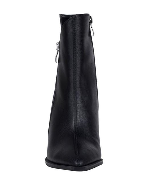 Ninety Union Black Galaxy Pointed Toe Wedge Boot