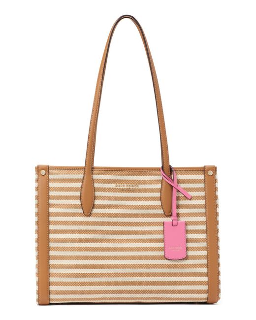 Kate Spade Medium Market Stripe Tote Bag Lyst