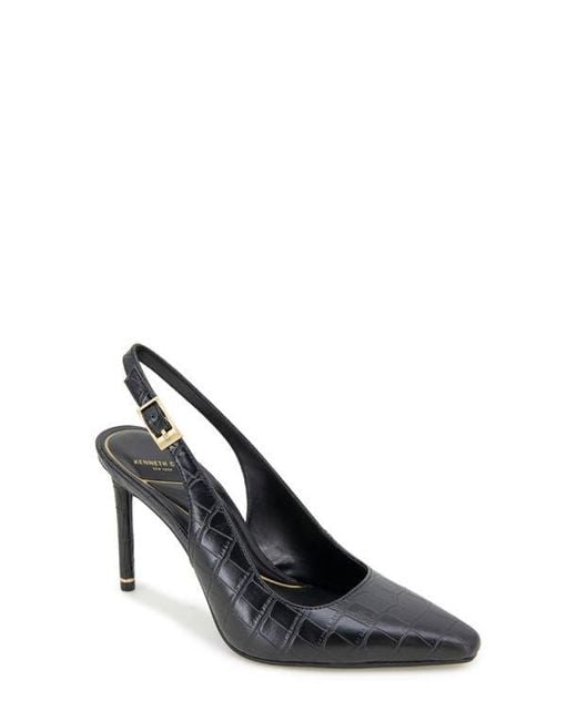 Kenneth Cole Black Quinnly Slingback Pump