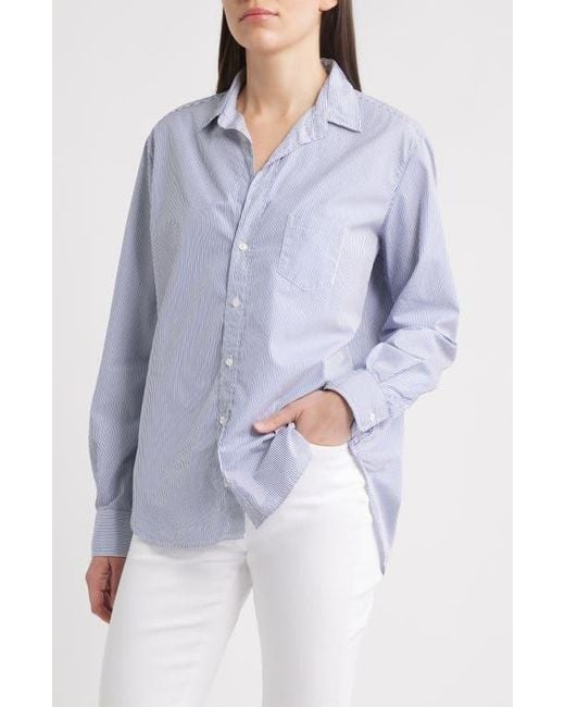Frank & Eileen Blue Eileen Relaxed Button-Up Shirt