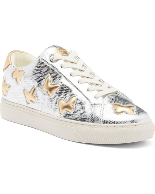 Kurt Geiger Metallic Lane Butterfly Sneaker