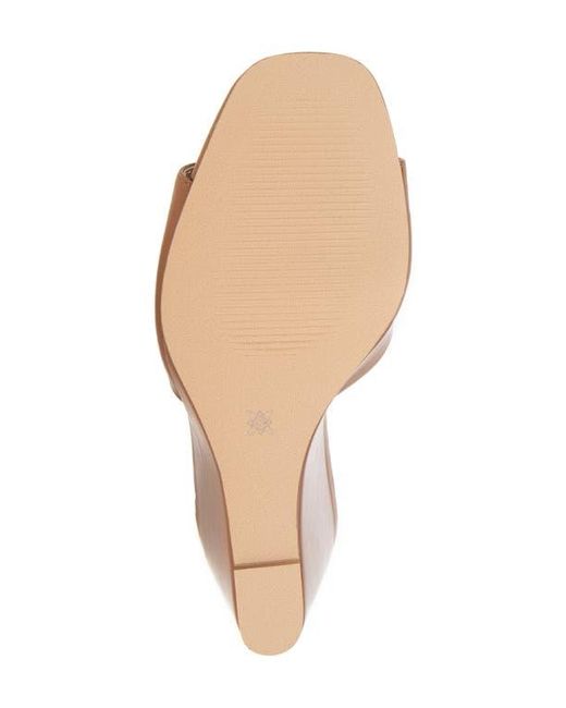 BCBGeneration Brown Giani Wedge Slide Sandal
