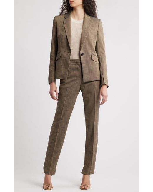 Boss Brown Jia One-Button Blazer