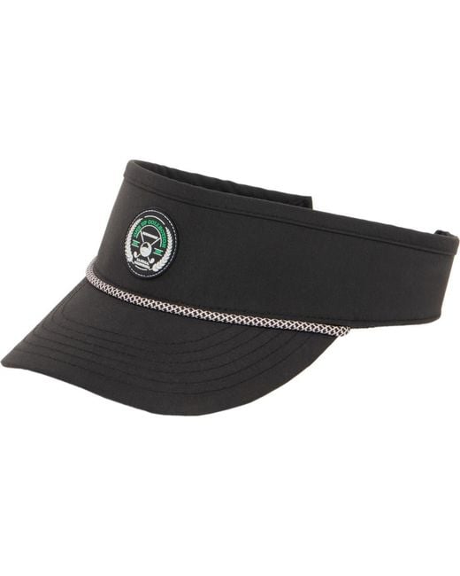 San Diego Hat Black Golf Snapback Visor for men