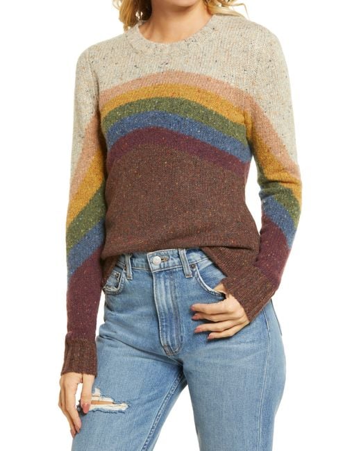 Faherty Brand Multicolor Sammy Crewneck Sweater