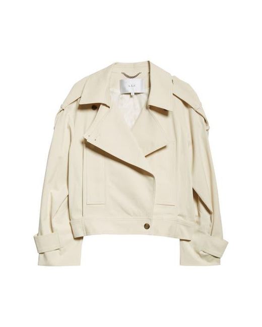 A.L.C. Blue Miles Moto Jacket