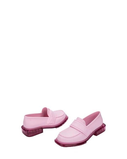 Melissa Purple Spencer Loafer