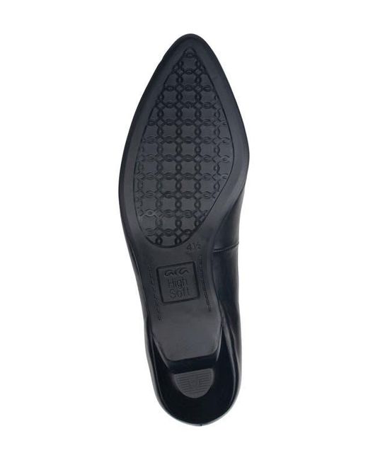 Ara Black Kit Kitten Heel Pump