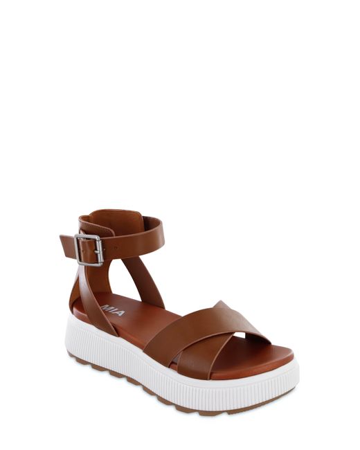 MIA Brown Holi Platform Sandal