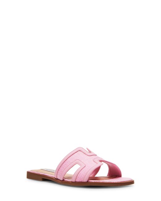 Steven New York Pink Harlien Slide Sandal