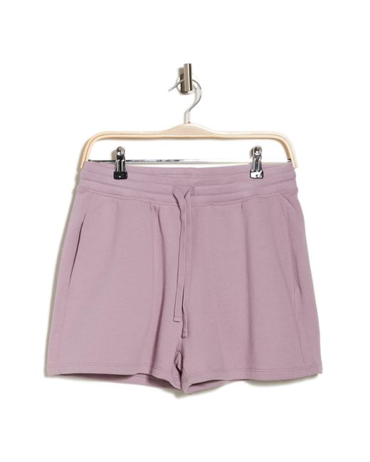 ATM Pink Cotton Drawstring Shorts