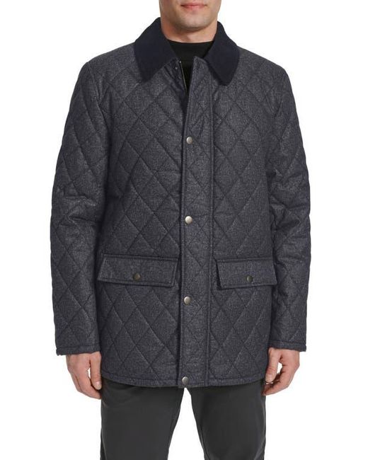 Cole haan men's quilted barn jacket on sale