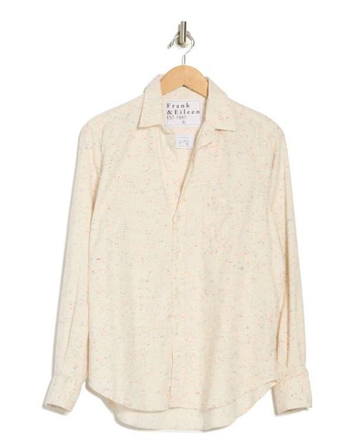 Frank & Eileen Natural Eileen Relaxed Button-Up Shirt