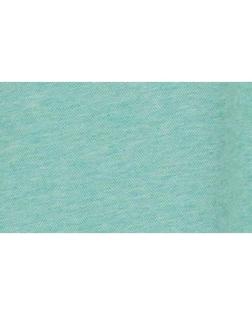 Nicoby Green Mélange Reversible Quarter Zip Sweatshirt for men