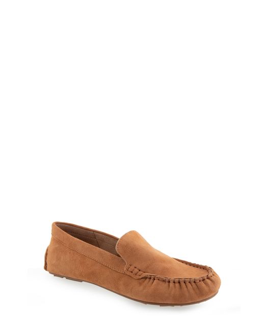 Aerosoles Brown Coby Moc Toe Loafer