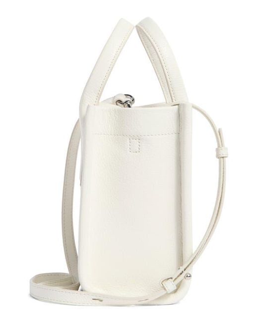 MARC JACOBS STANDARD SUPPLY トートバッグ ホワイト Marc Jacobs Small Leather Standard Supply Tote in Natural | Lyst