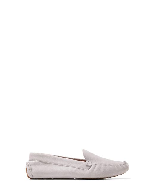 Cole Haan White Evelyn Leather Loafer