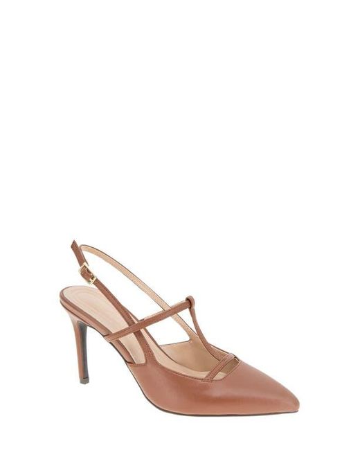 BCBGeneration Women's Brown Bavor Spike Heel Pump