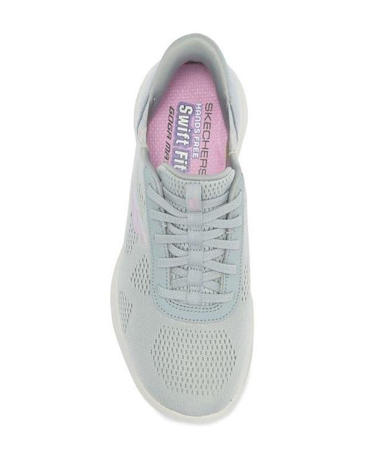 Skechers White Swift-Fit Go Walk 5 Sneaker