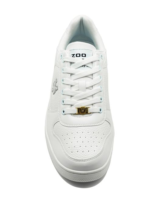 Zoo York White Bank Low Top Sneaker for men