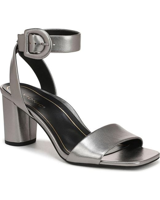 Vionic Metallic Zinfandel Sandal