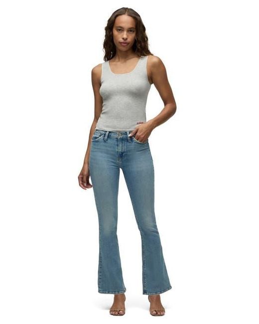 Hudson Blue Nico Mid Rise Bootcut Jeans