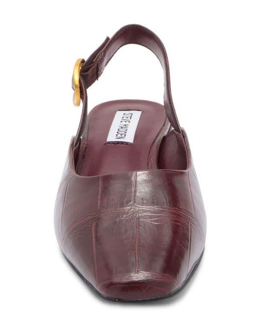 Steve Madden Purple Diona Slingback Pump