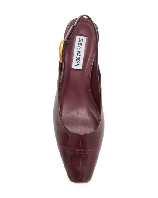 Steve Madden Purple Diona Slingback Pump