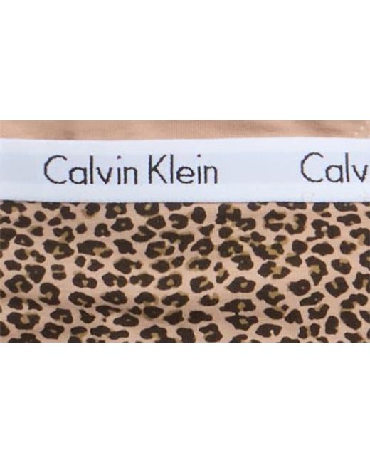 Calvin Klein Black Logo Assorted Thongs