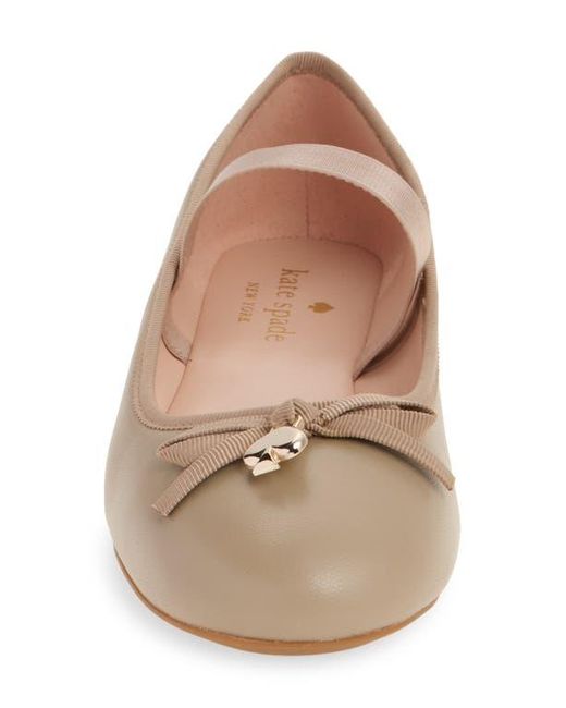 Kate Spade Natural Amora Ballet Flat