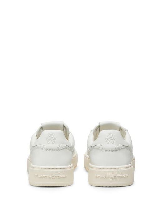 Stuart Weitzman White Courtside Sneaker