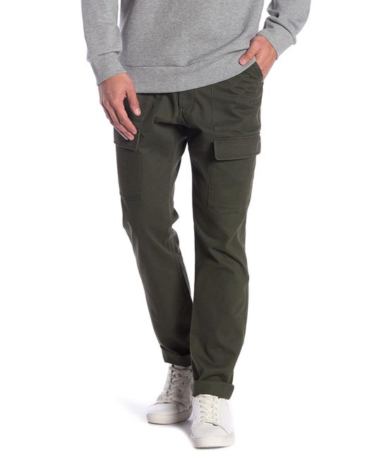 Slate & Stone Green Cargo Pants for men