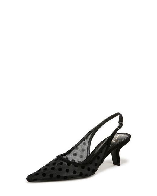 Sam Edelman Black Bianka Slingback Pointed Toe Pump
