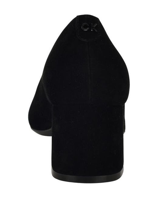 Calvin Klein Blue Lenott Pointed Toe Pump